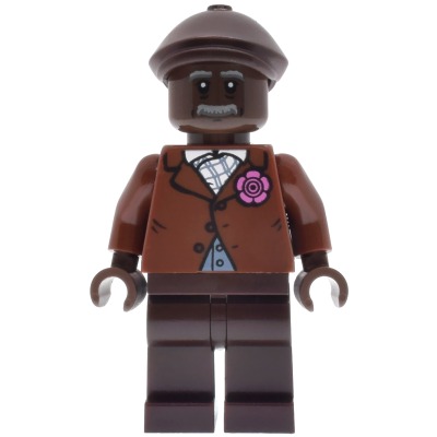 [TOY.CHAN] LEGO 樂高 2514 深棕色 帽子 平頂帽-細節圖3