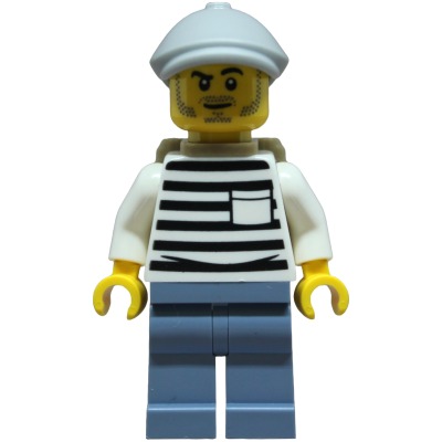 [TOY.CHAN] LEGO 樂高 2514 淺藍灰色 帽子 平頂帽-細節圖2