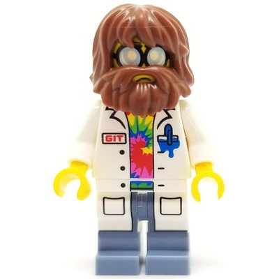 [TOY.CHAN] LEGO 樂高 87999 紅棕色 頭髮 連鬍子 露嘴孔-細節圖3