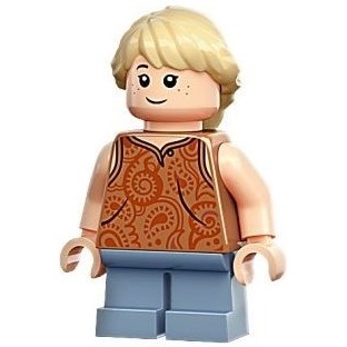 [TOY.CHAN] LEGO 樂高 88286 沙色 頭髮 女性 長馬尾 法式編織-細節圖2