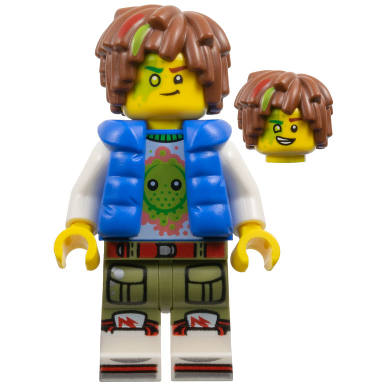 [TOY.CHAN] LEGO 樂高 5275 藍色 羽絨背心-細節圖2