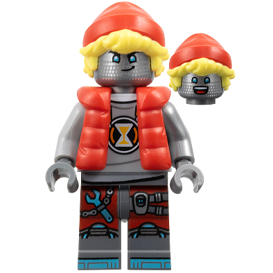 [TOY.CHAN] LEGO 樂高 5275 紅色 羽絨背心-細節圖2