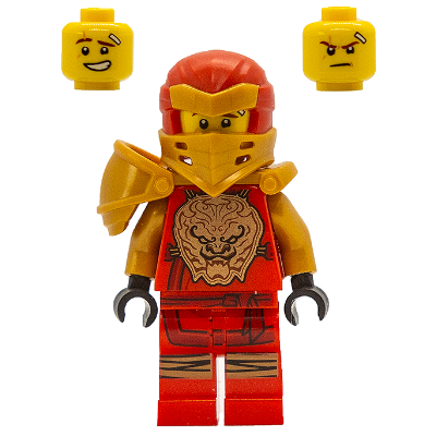[TOY.CHAN] LEGO 樂高 65435 珍珠金色 肩甲 右圓肩 背部凸點 城堡 騎士-細節圖2