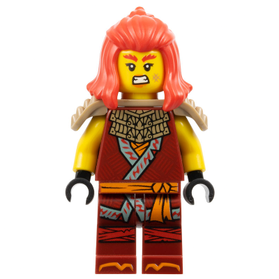 [TOY.CHAN] LEGO 樂高 5311 紅色 頭髮 長髮 髮髻-細節圖2