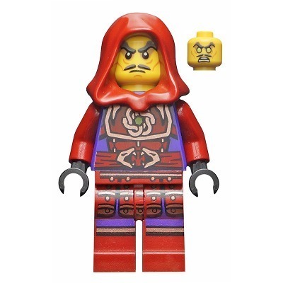 [TOY.CHAN] LEGO 樂高 30381 深紅色 斗篷 兜帽-細節圖3