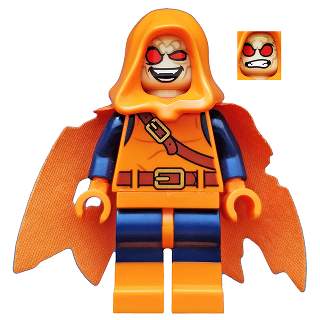[TOY.CHAN] LEGO 樂高 20547 橘色 披風 破損邊緣 硬挺布料-細節圖2