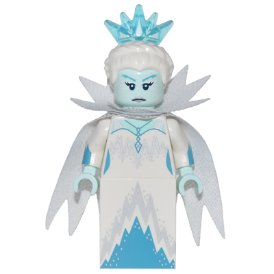 [TOY.CHAN] LEGO 樂高 27409 白色 披風 七角尖領 銀色虹光點圖案-細節圖2
