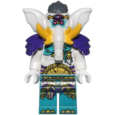 [TOY.CHAN] LEGO 樂高 37614 深紫色 肩甲 尖肩稜紋-細節圖3