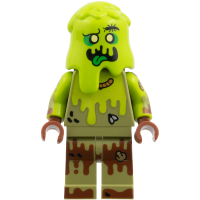 [TOY.CHAN] LEGO 樂高 3626pb4145 橘色 頭部 南瓜頭 蟲 斑點-細節圖2