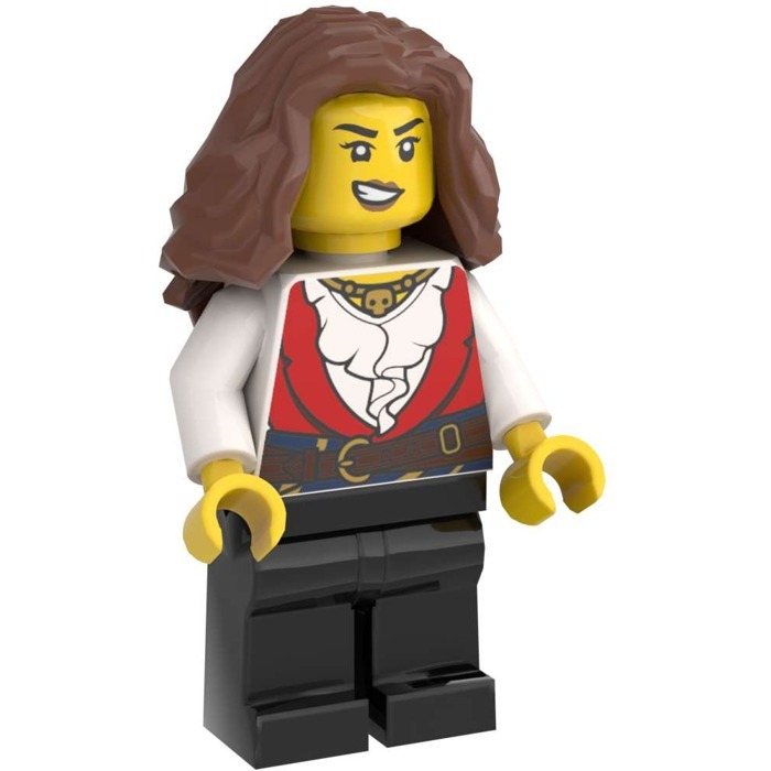 [TOY.CHAN] LEGO 樂高 3626pb3216 黃色 頭部 雙面 黑色眉毛 睫毛 中膚色唇-細節圖2