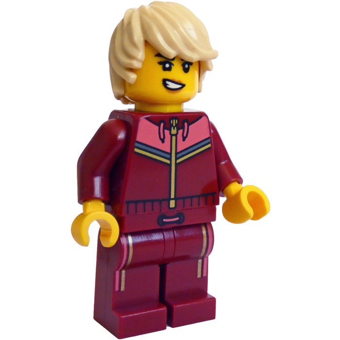 [TOY.CHAN] LEGO 樂高 3626pb3216 黃色 頭部 雙面 黑色眉毛 睫毛 中膚色唇-細節圖3