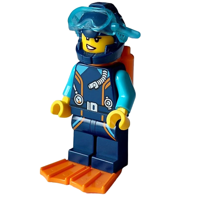 [TOY.CHAN] LEGO 樂高 3626pb3216 黃色 頭部 雙面 黑色眉毛 睫毛 中膚色唇-細節圖2
