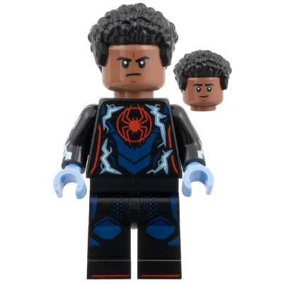 [TOY.CHAN] LEGO 樂高 3626pb3947 中棕色 頭部 雙面 黑色眉毛 褐色下巴酒窩 露齒笑 皺眉-細節圖2