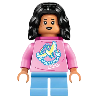 [TOY.CHAN] LEGO 樂高 3626pb3908 膚色 頭部 雙面 黑眉毛 雀斑 笑臉 皺眉-細節圖2