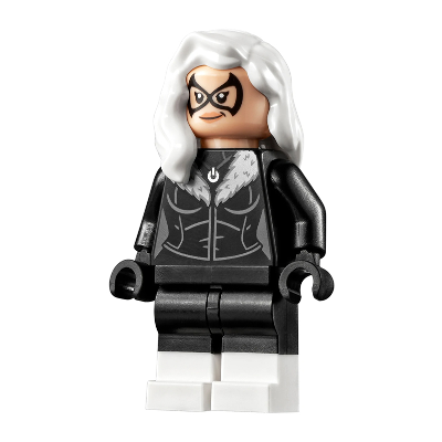 [TOY.CHAN] LEGO 樂高 85974 白色 頭髮 中長髮 右側披肩-細節圖2