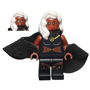 [TOY.CHAN] LEGO 樂高 85974 白色 頭髮 中長髮 右側披肩-細節圖3