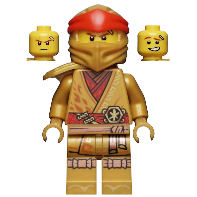 [TOY.CHAN] LEGO 樂高 3626pb1889 黃色 頭部 中膚色傷疤 繃帶 歪嘴笑 堅定表情-細節圖2