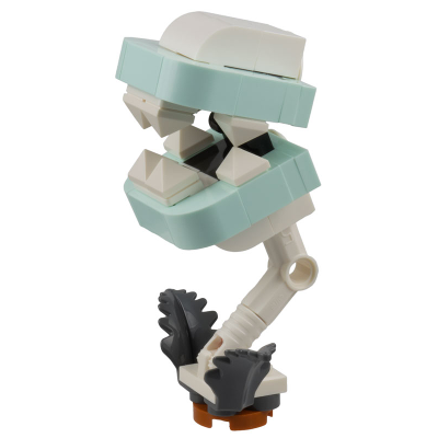 [TOY.CHAN] LEGO 樂高 2682 深藍灰色 直立彎曲鋸齒葉片 1x1 植物-細節圖2