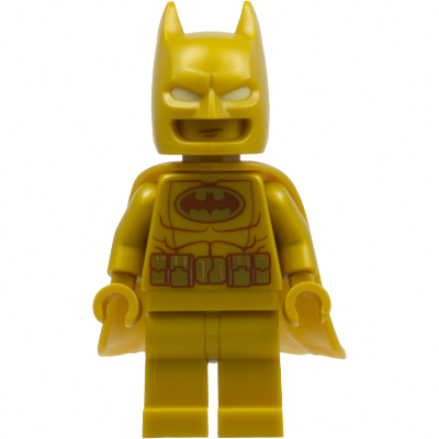 [TOY.CHAN] LEGO 樂高 5647 珍珠金色 披風 蝙蝠俠 橡膠材質 素色-細節圖3
