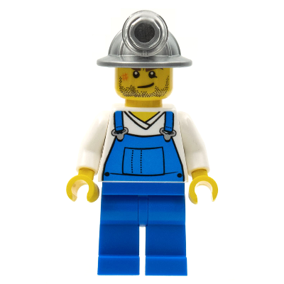 [TOY.CHAN] LEGO 樂高 98289 平光銀色 礦工頭盔 頭燈-細節圖4