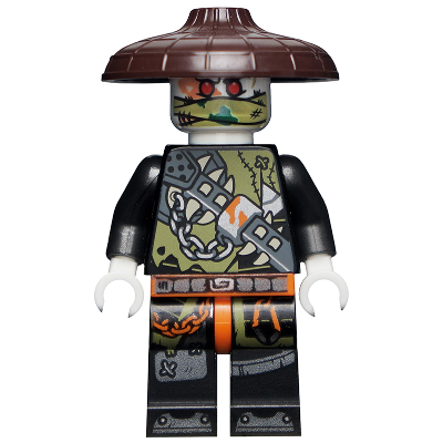[TOY.CHAN] LEGO 樂高 26007 深棕色 斗笠 草帽 錐形-細節圖2