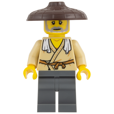 [TOY.CHAN] LEGO 樂高 26007 深棕色 斗笠 草帽 錐形-細節圖3
