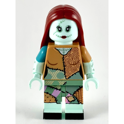 [TOY.CHAN] LEGO 樂高 41612 深紅色 頭髮 長直髮 中分-細節圖3