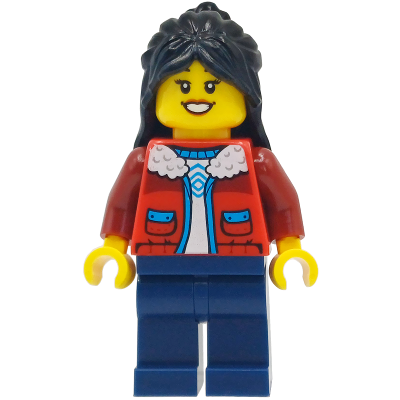 [TOY.CHAN] LEGO 樂高 2633 黑色 頭髮 長髮 髮髻 瀏海 後開孔-細節圖2