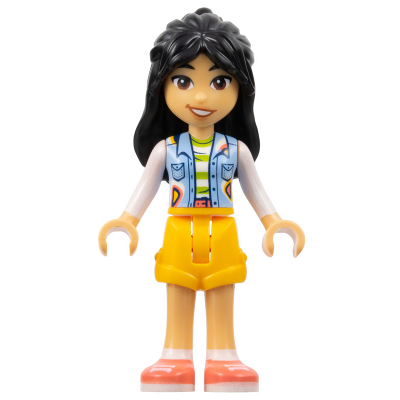[TOY.CHAN] LEGO 樂高 2633 黑色 頭髮 長髮 髮髻 瀏海 後開孔-細節圖4