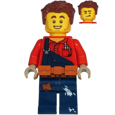 [TOY.CHAN] LEGO 樂高 27145 深橘色 工具腰帶-細節圖2