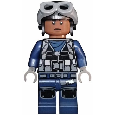 [TOY.CHAN] LEGO 樂高 30170 深藍灰色 面罩 護目鏡-細節圖2