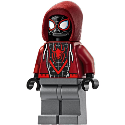 [TOY.CHAN] LEGO 樂高 74528 深紅色 兜帽 光滑 素色-細節圖4