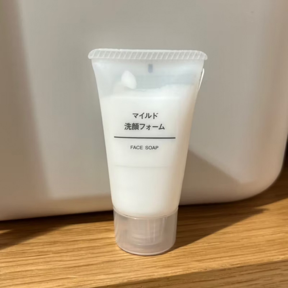 攜帶型洗卸✨ [好感生活推薦]  品項：MUJI無印良品 攜帶型溫和洗面乳 卸妝油 　無印 保養 旅行 敏感肌 好感生活-細節圖3