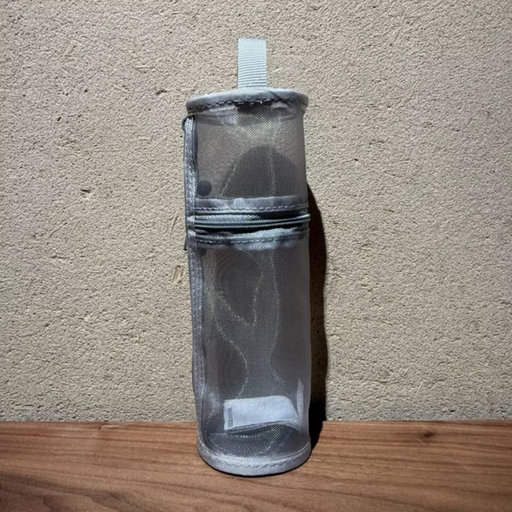 兩用筆袋🌟 [好感生活推薦] 品項：MUJI無印良品 尼龍網眼縱橫兩用筆袋　無印 文具 筆袋 筆筒 鉛筆盒 好感生活-細節圖8