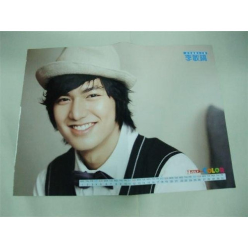 韓國 李敏鎬 張芸京 雙面海報 (含印刷簽名) ♥2009年♥ - 翻牆的兔子工作室 - iOPEN Mall