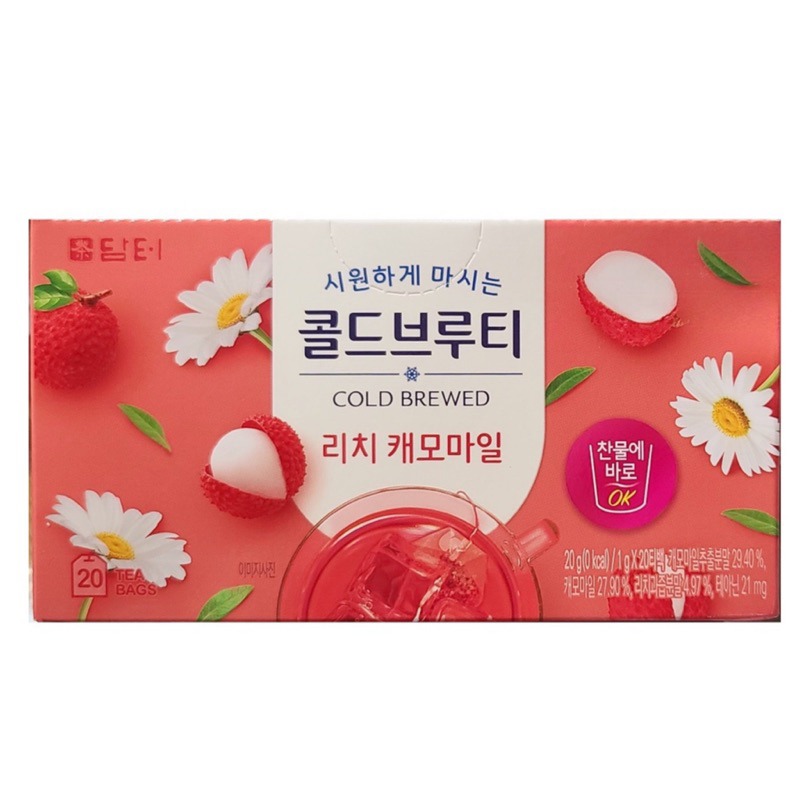 DAMTUH 丹特 冷泡零卡水果茶 水果茶 冷泡水果茶 冷泡零卡茶 荔枝洋甘菊茶-細節圖7