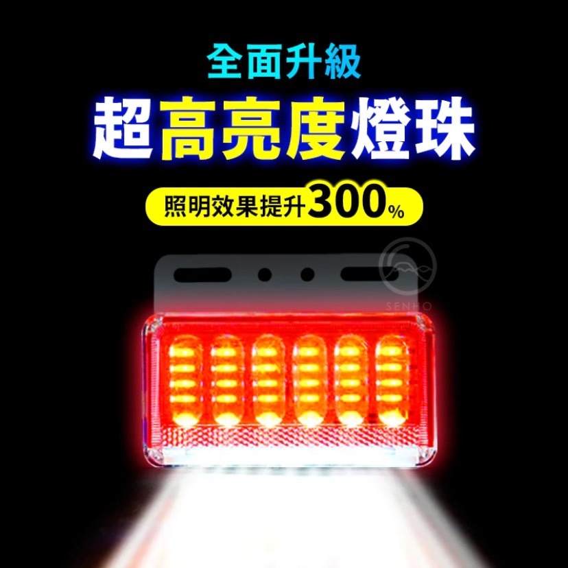 台灣出貨 太陽能警示燈 太陽能爆閃燈 太陽能LED燈 警示燈 強力磁鐵 貨車警示燈 邊燈 側燈 磁鐵吸頂路障燈 施工燈-規格圖9