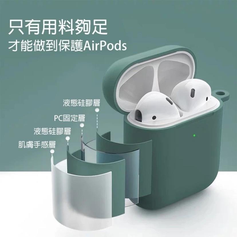 【台灣出貨】Airpods Pro5.Pro4 矽膠保護套 素面 簡約 防摔 矽膠耳機保護套 pro保護套 保護殼-細節圖10