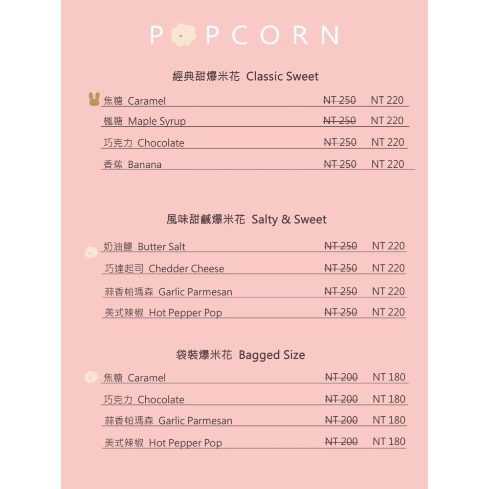【花花邦妮美式爆米花 】POPOBUNNY 風味鹹奶油鹽…春天城堡罐-細節圖3
