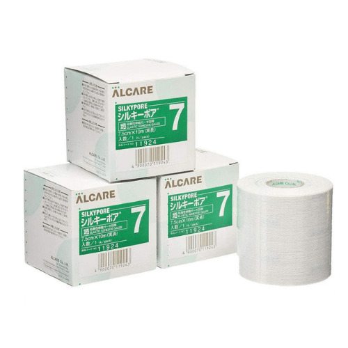 日本 愛樂康 ALCARE 低敏絲柔膠帶 3號 5號 7號 膠帶 絲柔膠帶-細節圖3