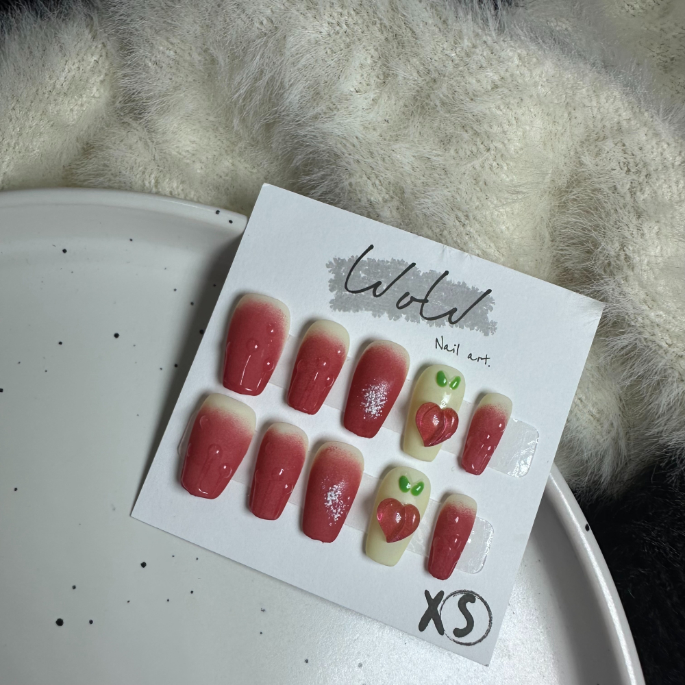 【𝓦𝓸𝓦】台灣出貨 手工穿戴甲 美甲貼片 穿戴甲 指甲貼片 甲片 指甲 美甲 美甲 美甲貼 光療美甲 小紅書-細節圖2