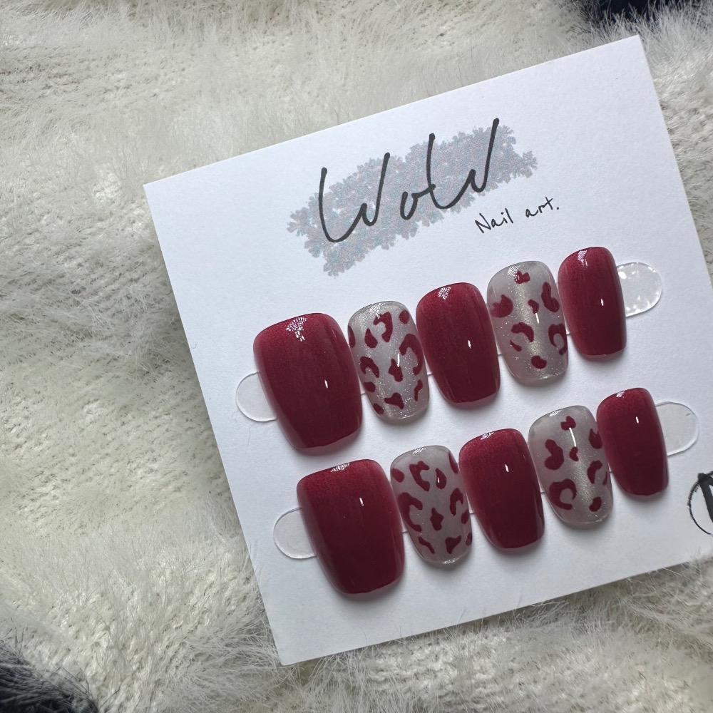 【𝓦𝓸𝓦】台灣出貨 手工穿戴甲 美甲貼片 穿戴甲 指甲貼片 甲片 指甲 美甲 美甲 美甲貼 光療美甲 小紅書-細節圖2