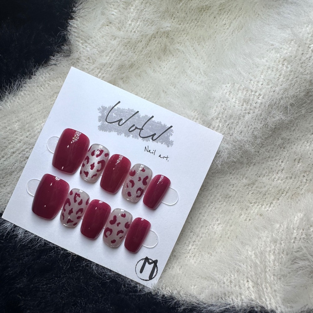 【𝓦𝓸𝓦】台灣出貨 手工穿戴甲 美甲貼片 穿戴甲 指甲貼片 甲片 指甲 美甲 美甲 美甲貼 光療美甲 小紅書-細節圖4