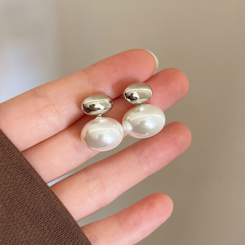 S925銀針百搭氣質網紅款耳釘小巧耳墜耳環-規格圖3