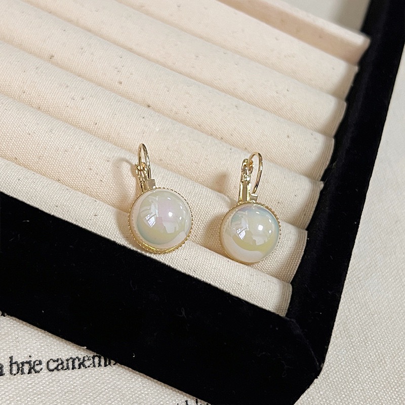 S925銀針百搭氣質網紅款耳釘小巧耳墜耳環-規格圖3