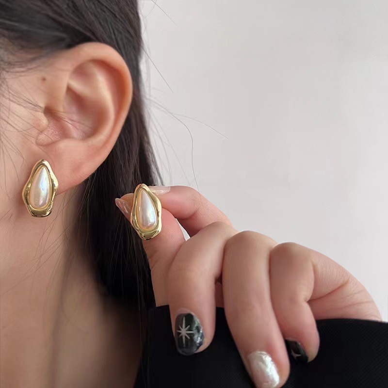 S925銀針百搭氣質網紅款耳釘小巧耳墜耳環-規格圖3