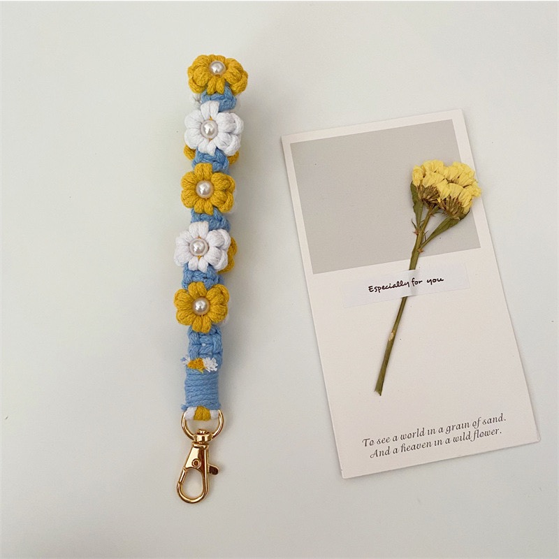 手工編織彩色可調節 手機防丟繩 手機掛繩-細節圖8