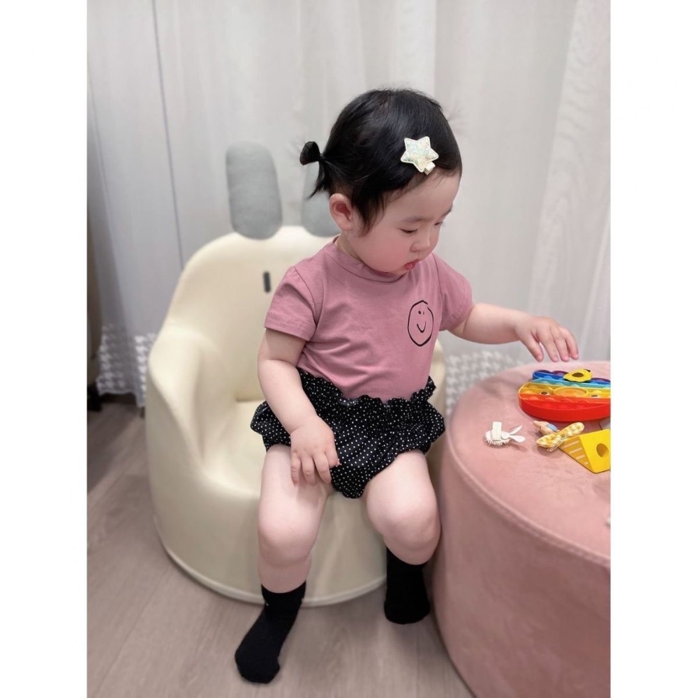 碎花花苞麵包褲包屁褲女童女寶寶褲嬰兒短褲夏外穿 C2-細節圖3