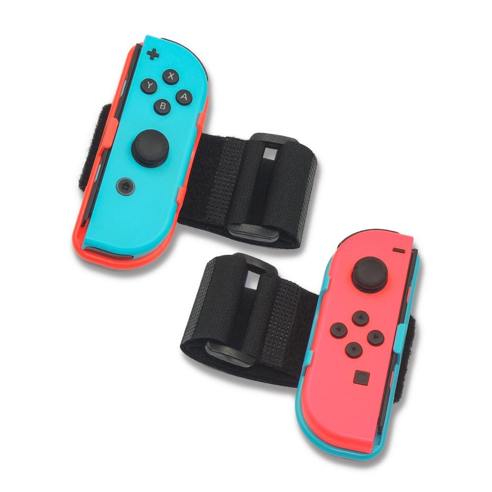 iPlay Switch Nintendo NS 手環綁帶 經典紅藍配色健身環大冒險 綁帶 可調節鬆緊-細節圖8