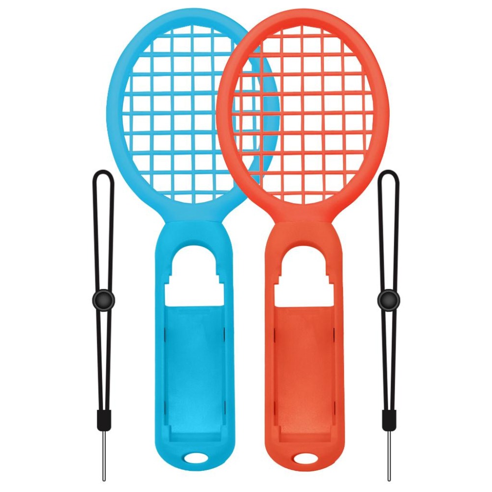 iPlay Switch NS 網球拍配件 適用於遊戲 紅藍雙色款 瑪利歐網球 王牌高手 現貨供應-細節圖2